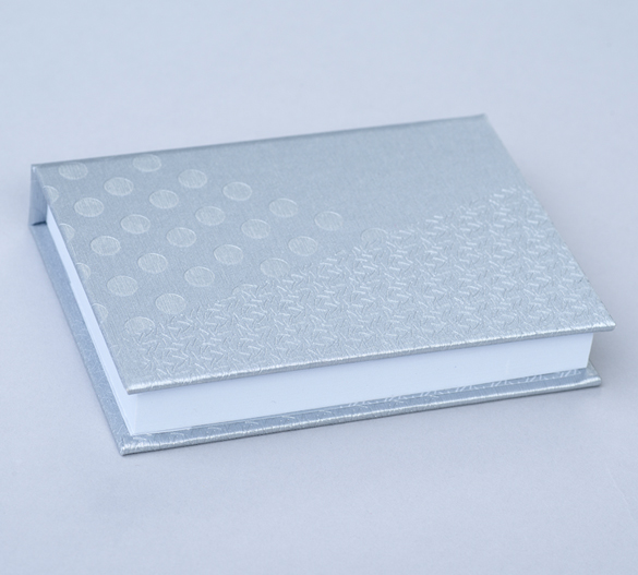 PM100-MILANO Set de notas adhesivas con cubierta de tapa dura PCV