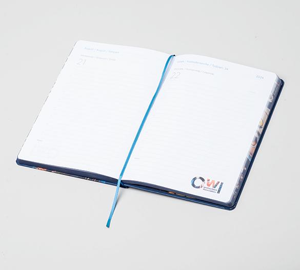 MN31-CAL Agenda Mindnotes® con cubierta dura de papel estucado